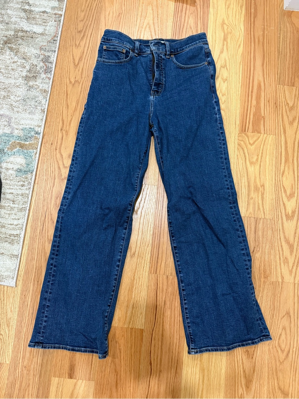 Madewell Dark Blue Flare Jeans